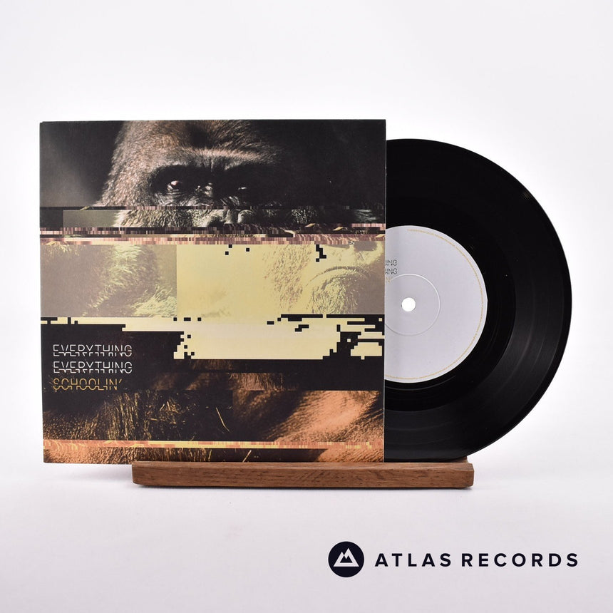 Everything Everything Schoolin' 7" Vinyl Record - Front Cover & Record