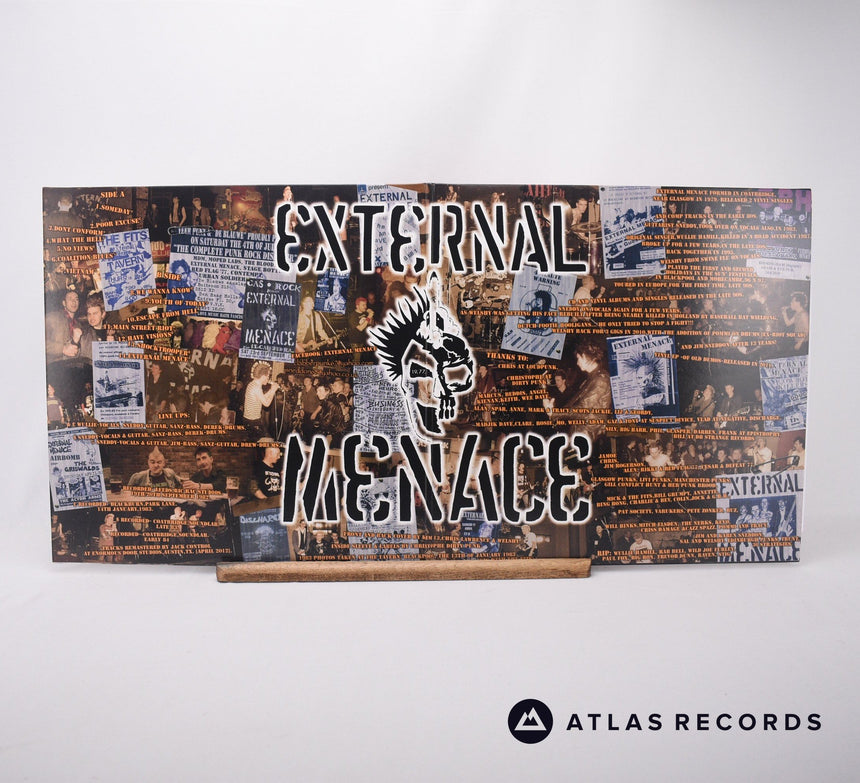 External Menace - Coalition Blues - Orange LP Vinyl Record - NM/NM