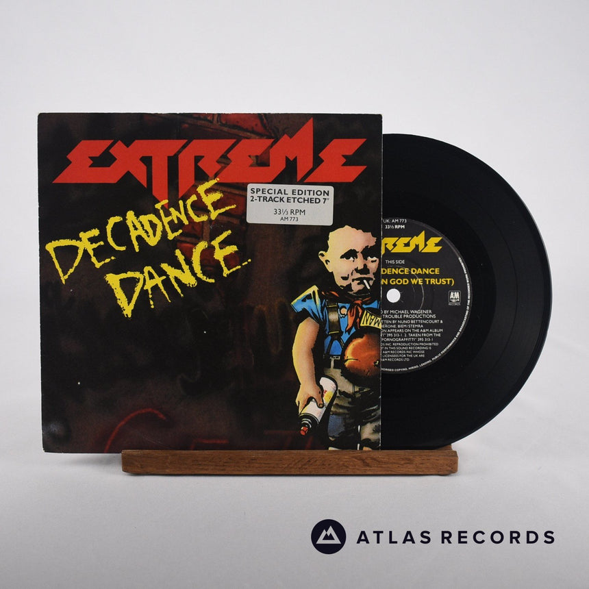 Extreme Decadence Dance 7" Vinyl Record - Front Cover & Record