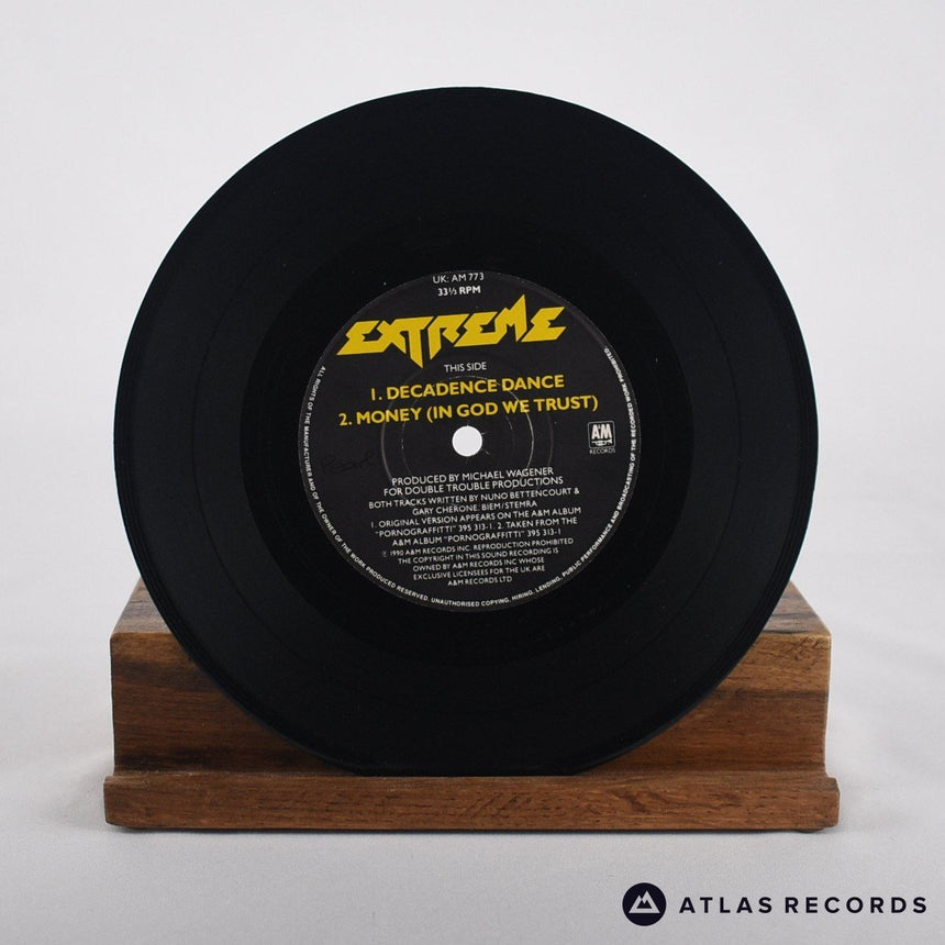 Extreme - Decadence Dance - Etched 7" Vinyl Record - EX/EX