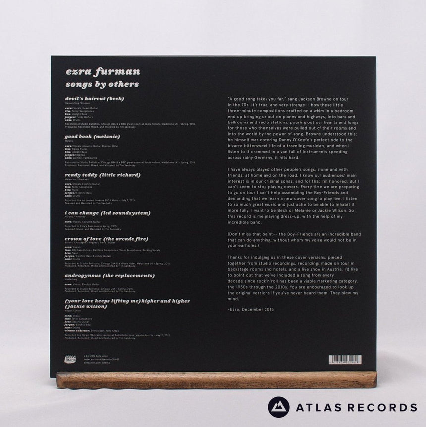 Ezra Furman - Songs By Others - Clear 12" Vinyl Record - NM/NM