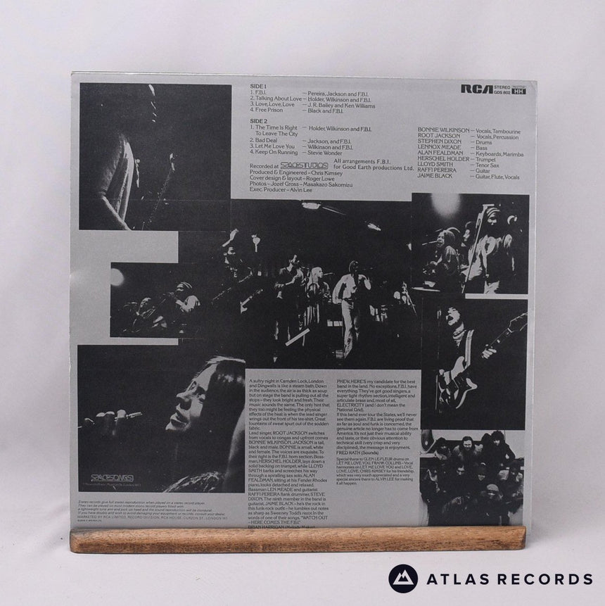 FBI - F.B.I. - -A -B LP Vinyl Record - EX/EX