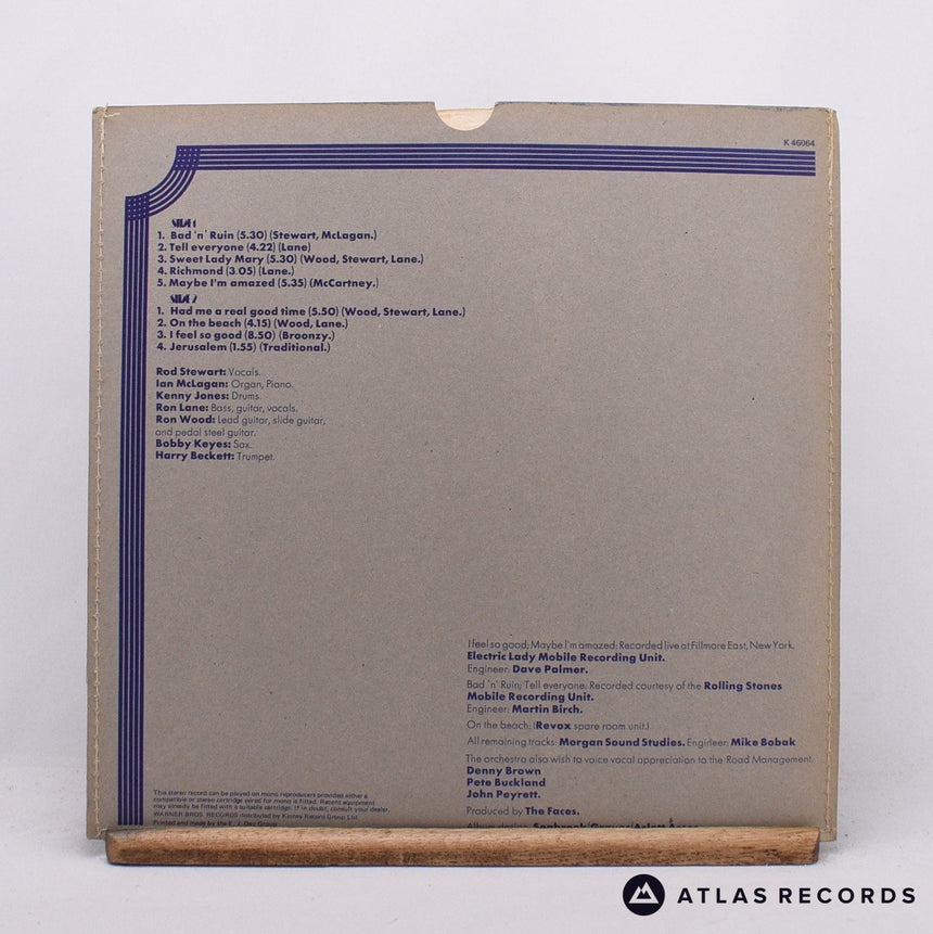 Faces - Long Player - Reissue Die-Cut Sleeve A2 B2 LP Vinyl Record - EX/VG+