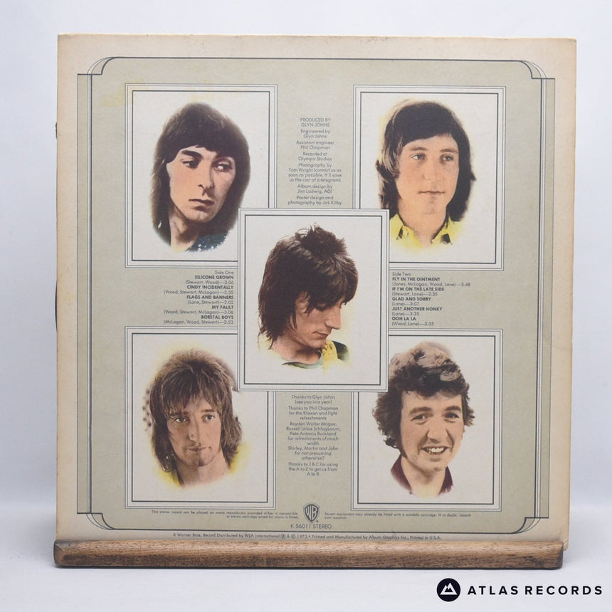 Faces - Ooh La La - Die-Cut Sleeve Poster Gatefold LP Vinyl Record - VG+/VG+