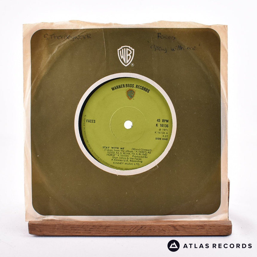 Faces Stay With Me 7" Vinyl Record - In Sleeve