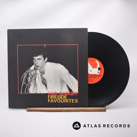 Fad Gadget Fireside Favourites LP Vinyl Record - Front Cover & Record