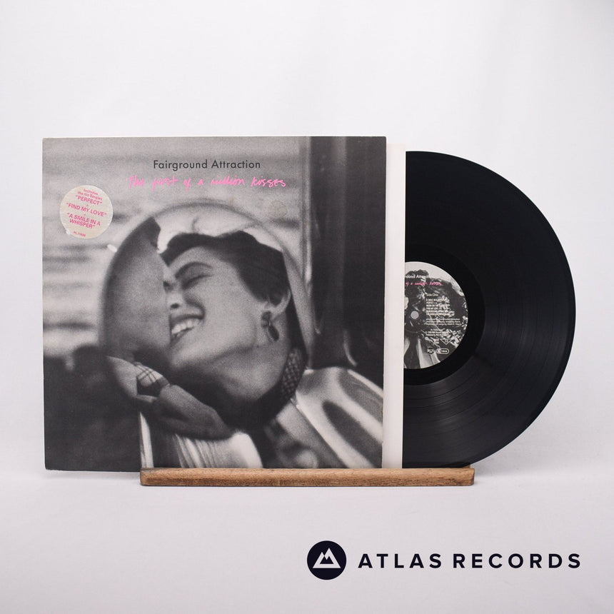 Fairground Attraction The First Of A Million Kisses LP Vinyl Record - Front Cover & Record