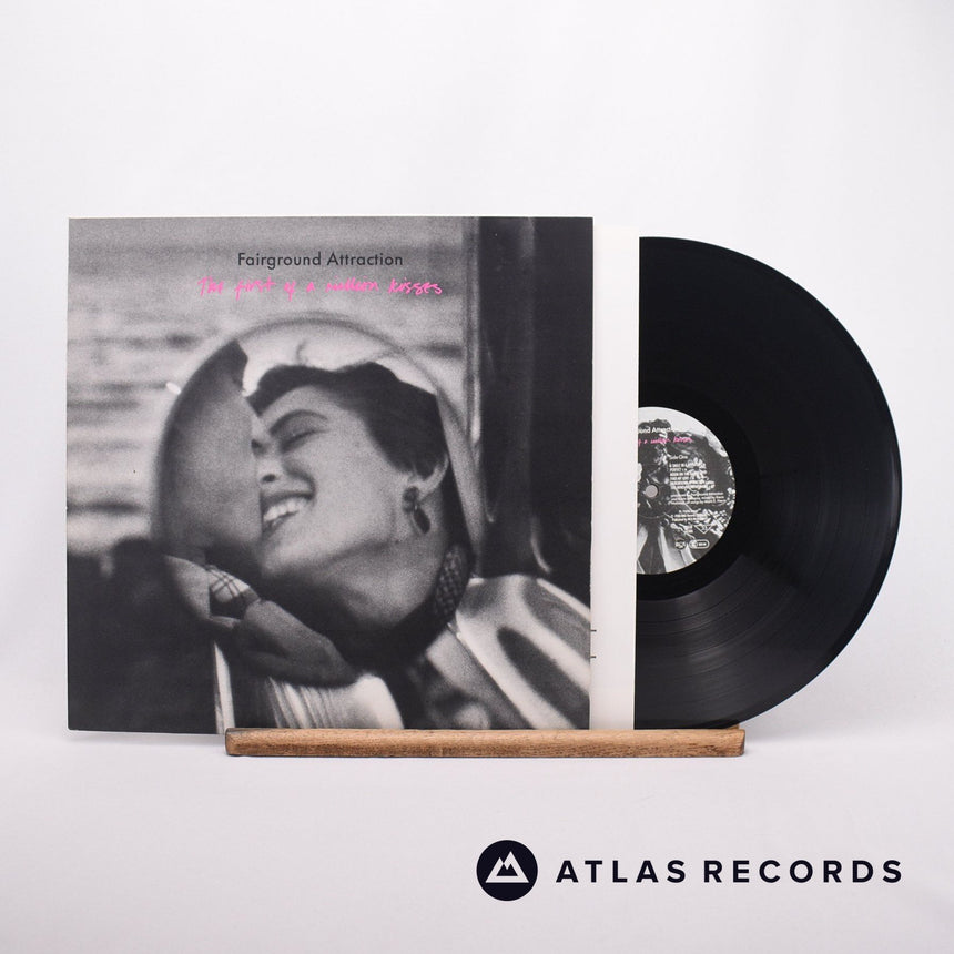Fairground Attraction The First Of A Million Kisses LP Vinyl Record - Front Cover & Record