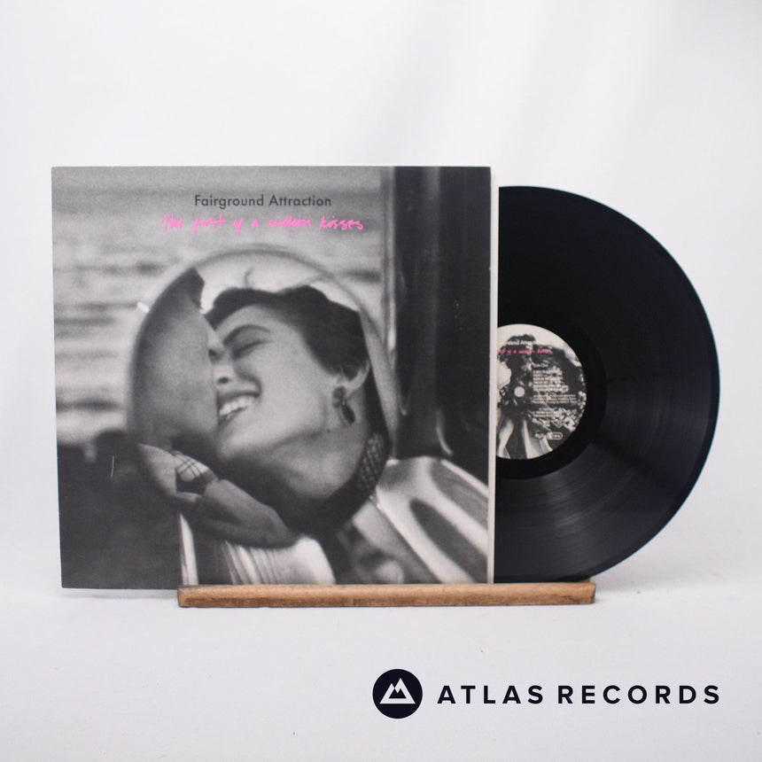 Fairground Attraction The First Of A Million Kisses LP Vinyl Record - Front Cover & Record
