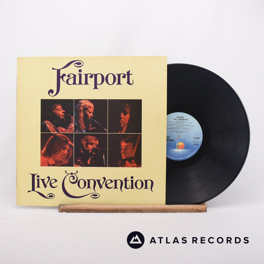 Fairport Convention Fairport Live Convention LP Vinyl Record - Front Cover & Record