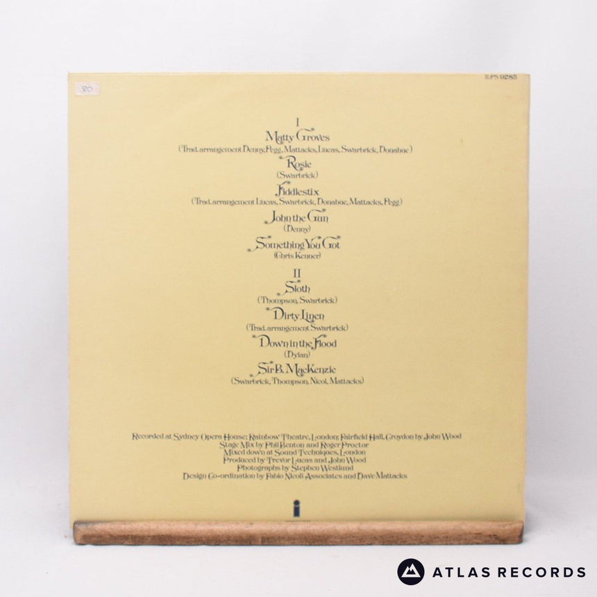 Fairport Convention - Fairport Live Convention - LP Vinyl Record - EX/EX