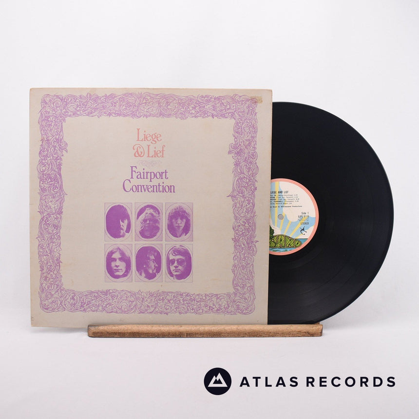 Fairport Convention Liege & Lief LP Vinyl Record - Front Cover & Record