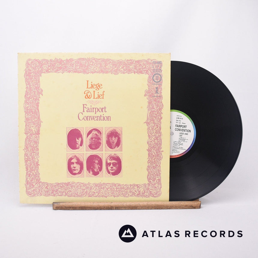 Fairport Convention Liege & Lief LP Vinyl Record - Front Cover & Record