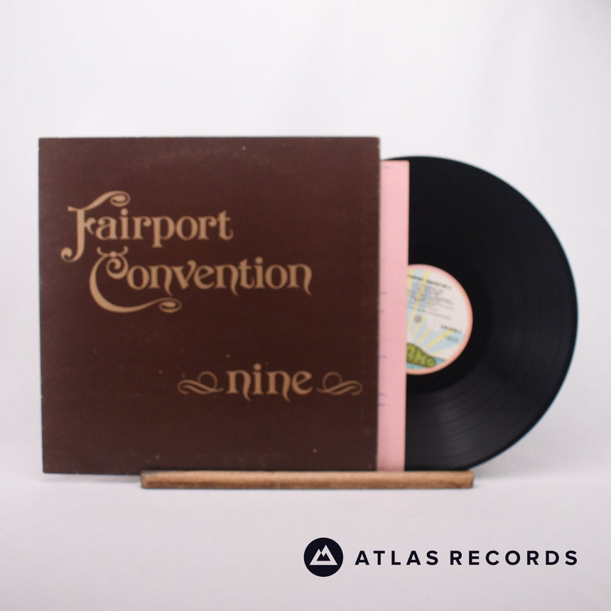 Fairport Convention Nine LP Vinyl Record - Front Cover & Record