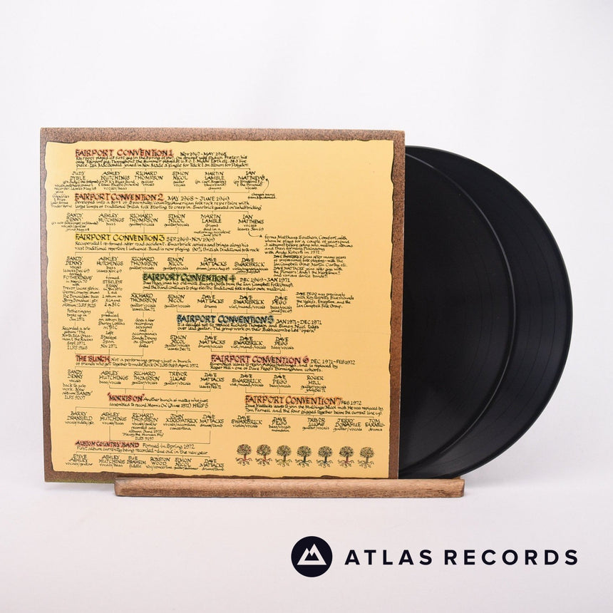 Fairport Convention The History Of Fairport Convention 2 x LP Vinyl Record - Front Cover & Record