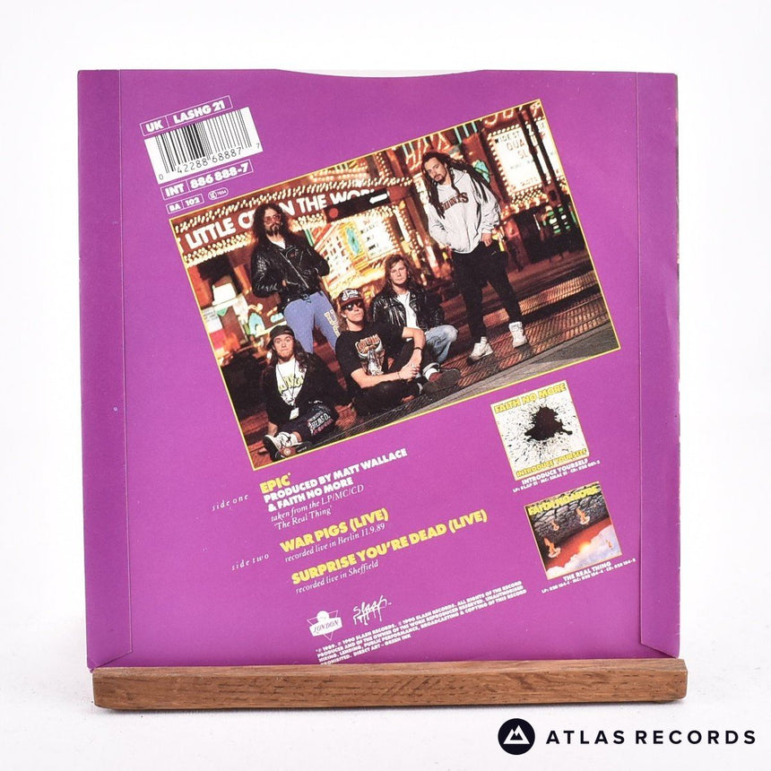 Faith No More - Epic - 7" Vinyl Record - EX/EX