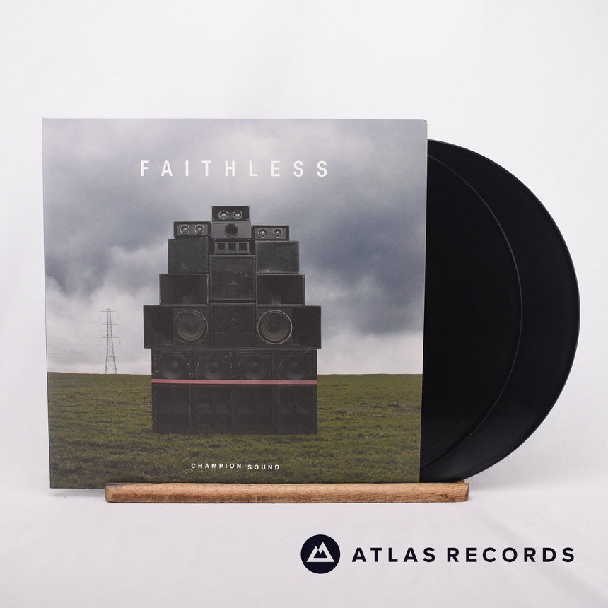 Faithless Champion Sound 2 x LP Vinyl Record - Front Cover & Record
