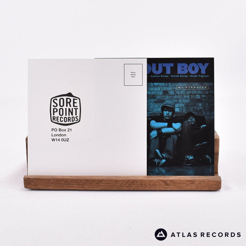 Fall Out Boy - Dead On Arrival - Blue 7" Vinyl Record - NM/NM