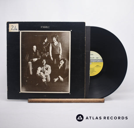 Family A Song For Me LP Vinyl Record - Front Cover & Record