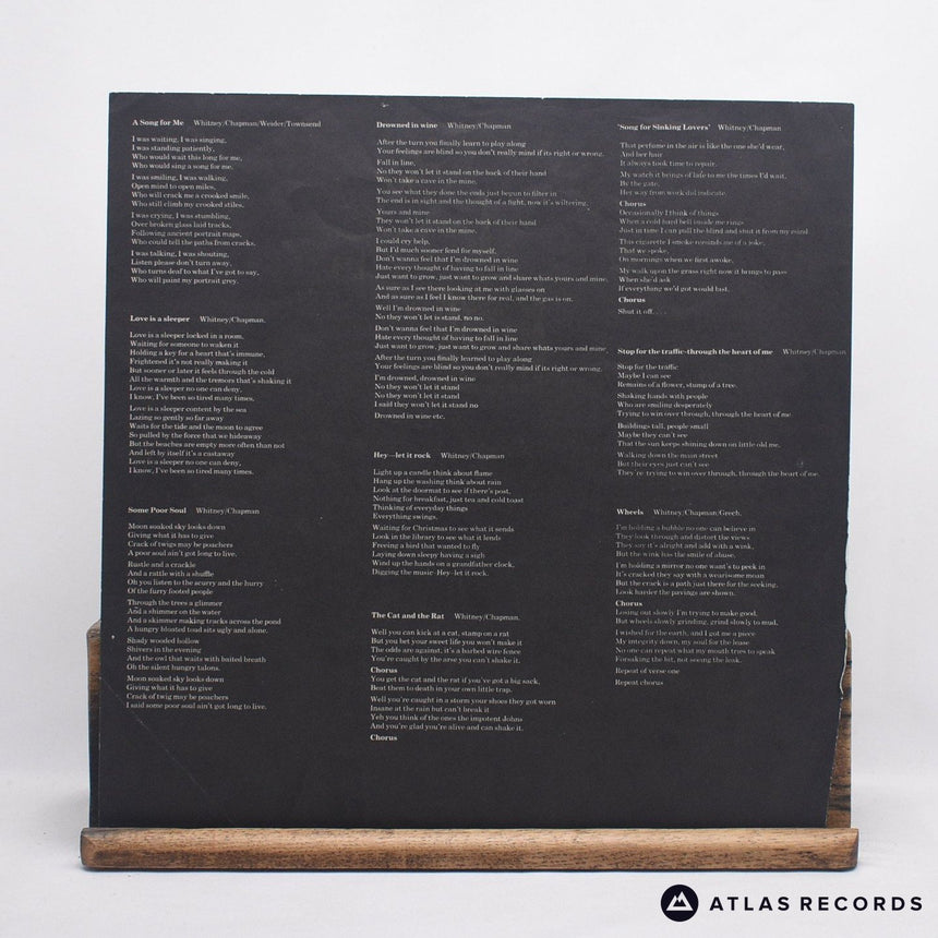 Family - A Song For Me - Lyric Sheet A-2 B-2 LP Vinyl Record - VG+/VG+