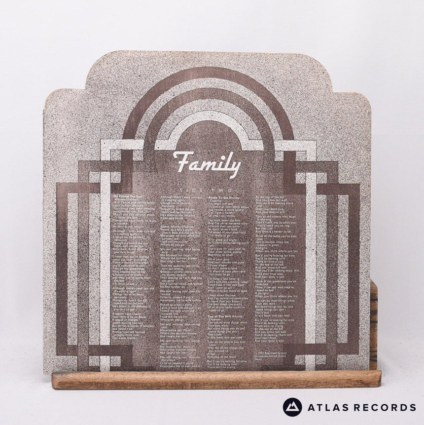 Family - Bandstand - Reissue Die-Cut Sleeve Gatefold LP Vinyl Record - VG+/VG+