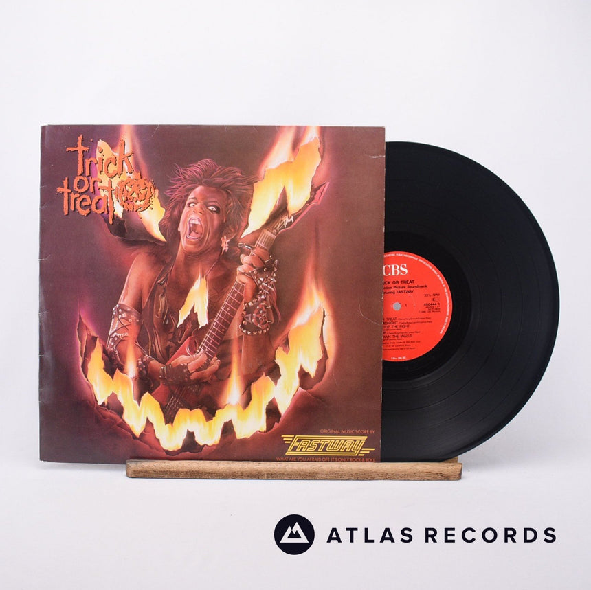 Fastway Trick Or Treat LP Vinyl Record - Front Cover & Record