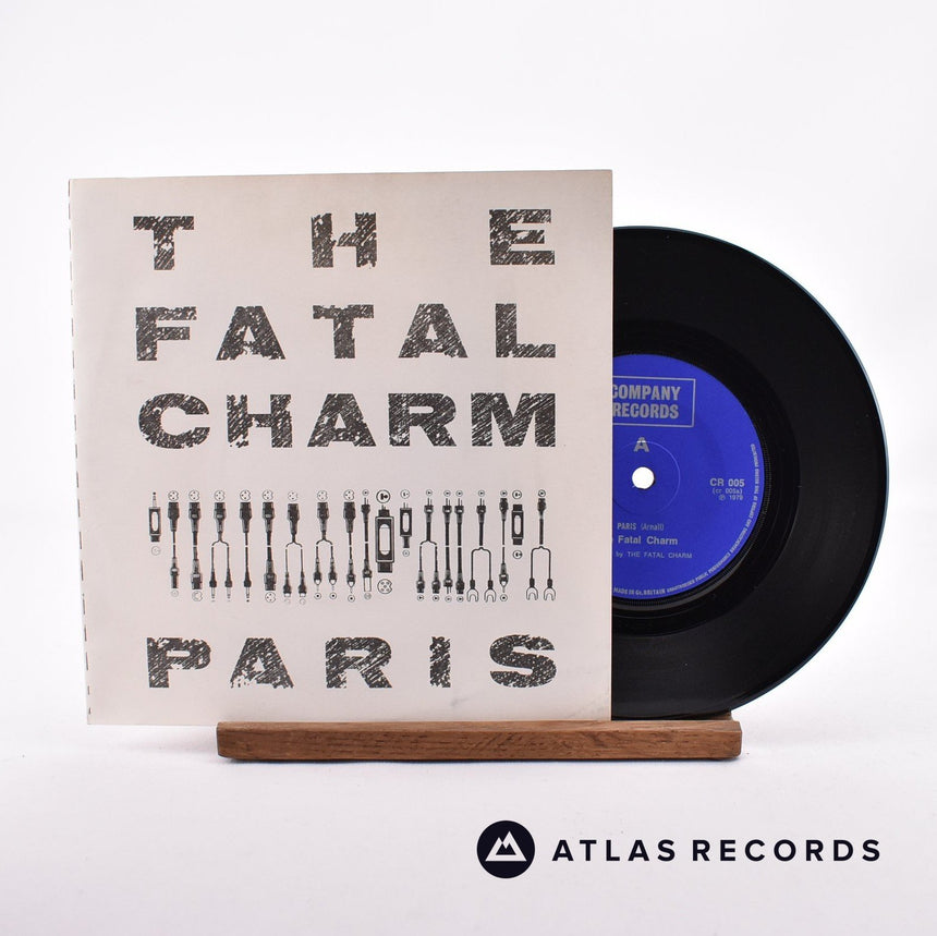 Fatal Charm Paris 7" Vinyl Record - Front Cover & Record