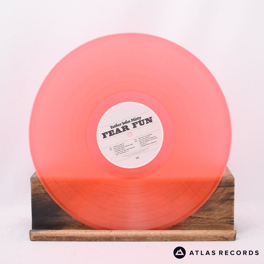 Father John Misty - Fear Fun - Orange Neon Insert A B1 LP Vinyl Record - NM/NM