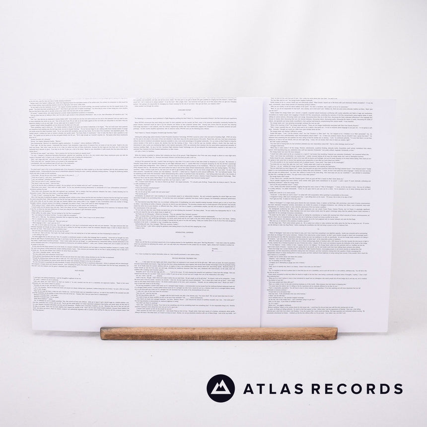 Father John Misty - Fear Fun - Orange Neon Insert A B1 LP Vinyl Record - NM/NM