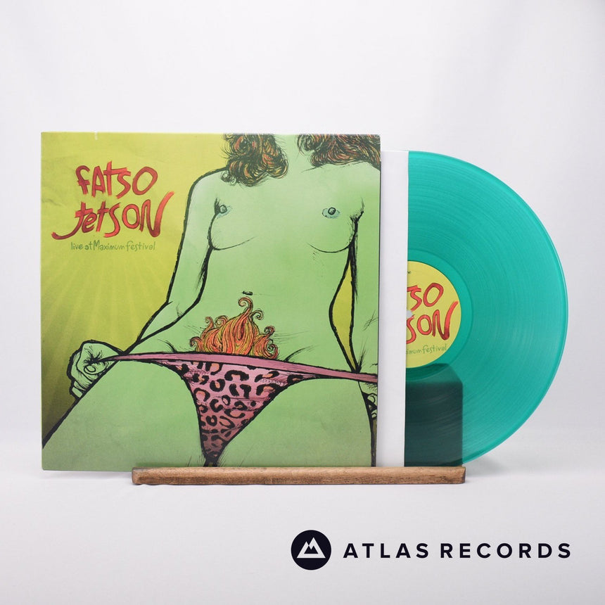 Fatso Jetson Live At Maximum Festival LP Vinyl Record - Front Cover & Record