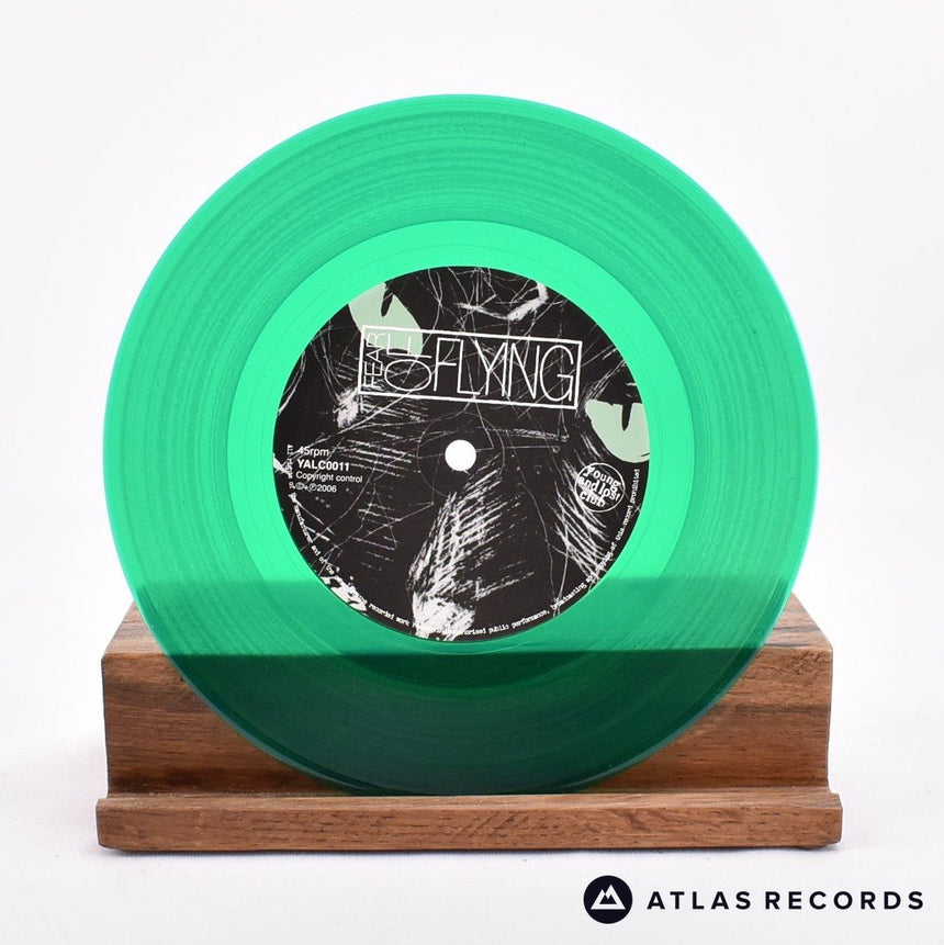 Fear Of Flying - Three's A Crowd - Green Poster 7" Vinyl Record - NM/NM