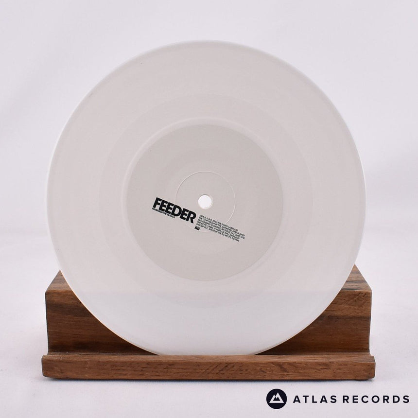 Feeder - Find The Colour - White Marbled Limited Edition 7" Vinyl Record - NM/NM