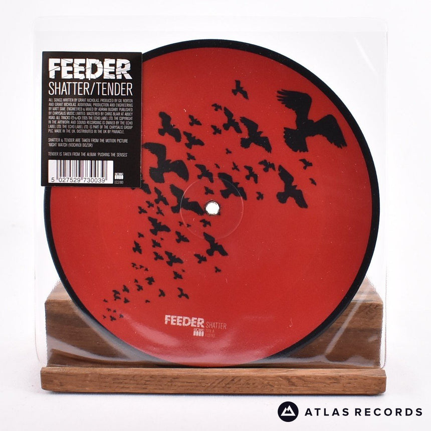 Feeder Shatter 7" Vinyl Record - Front Cover & Record