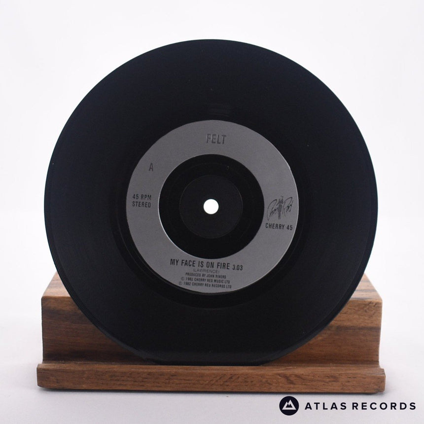 Felt - My Face Is On Fire - 7" Vinyl Record - VG+/VG+