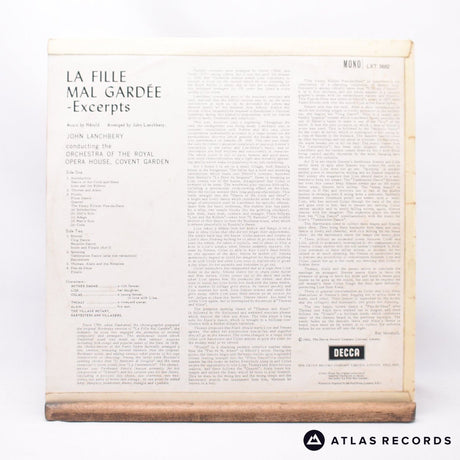 Ferdinand Hérold - La Fille Mal Gardée - Excerpts - LP Vinyl Record - VG+/VG