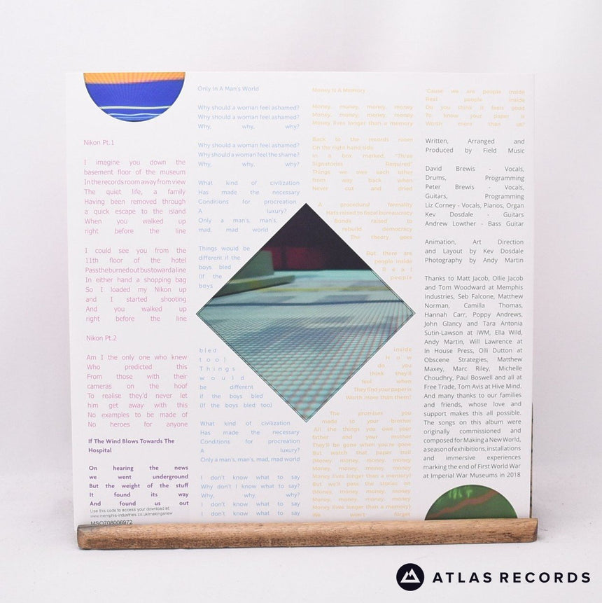 Field Music - Making A New World - 180G Red Transparent LP Vinyl Record - EX/NM