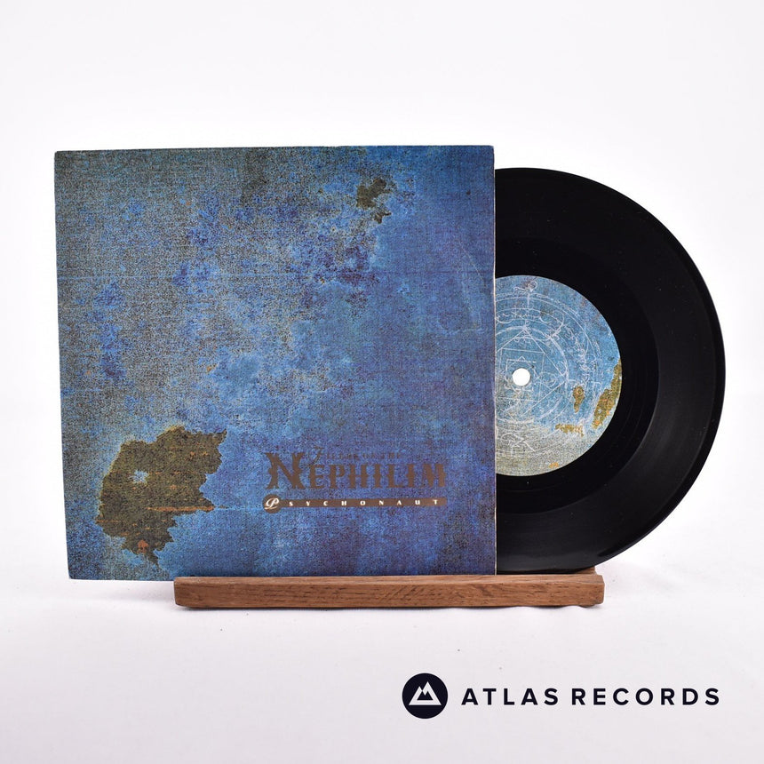 Fields Of The Nephilim Psychonaut 7" Vinyl Record - Front Cover & Record