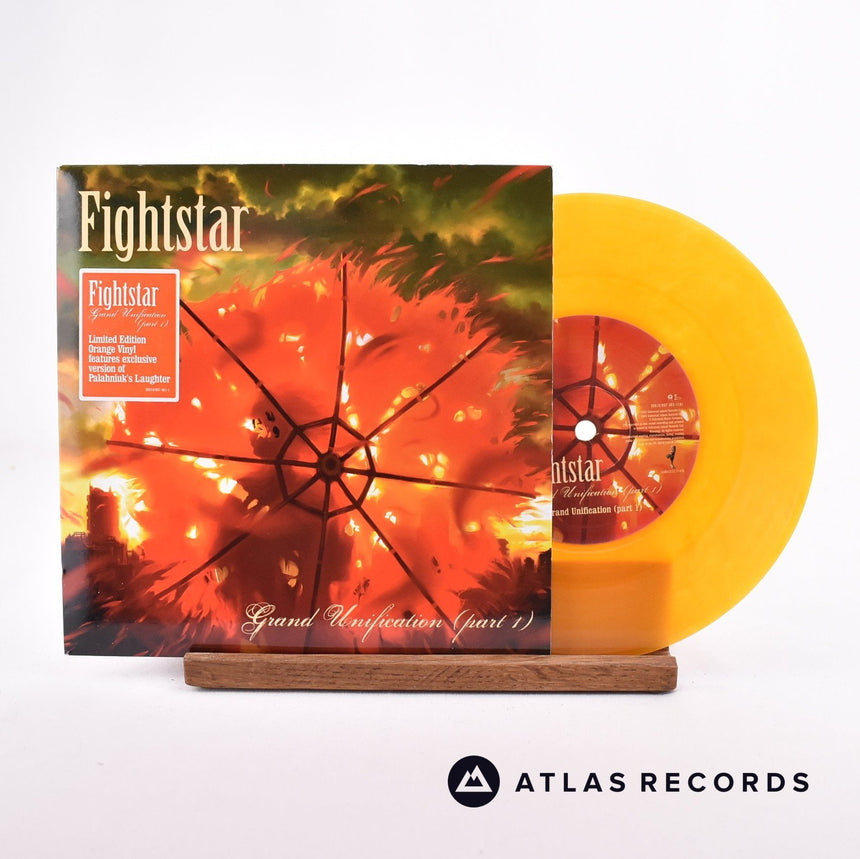 Fightstar Grand Unification 7" Vinyl Record - Front Cover & Record