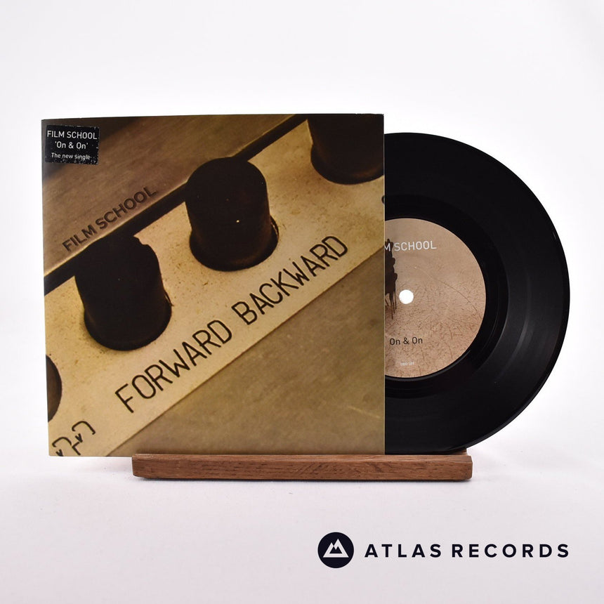 Film School On & On 7" Vinyl Record - Front Cover & Record