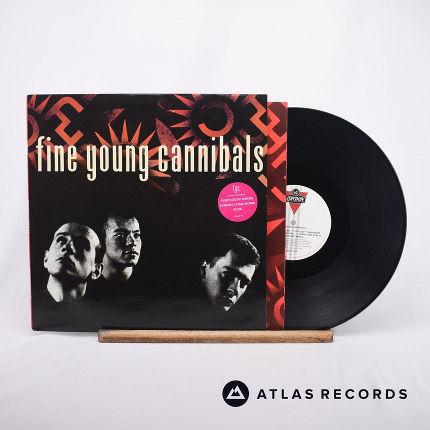 Fine Young Cannibals Fine Young Cannibals LP Vinyl Record - Front Cover & Record