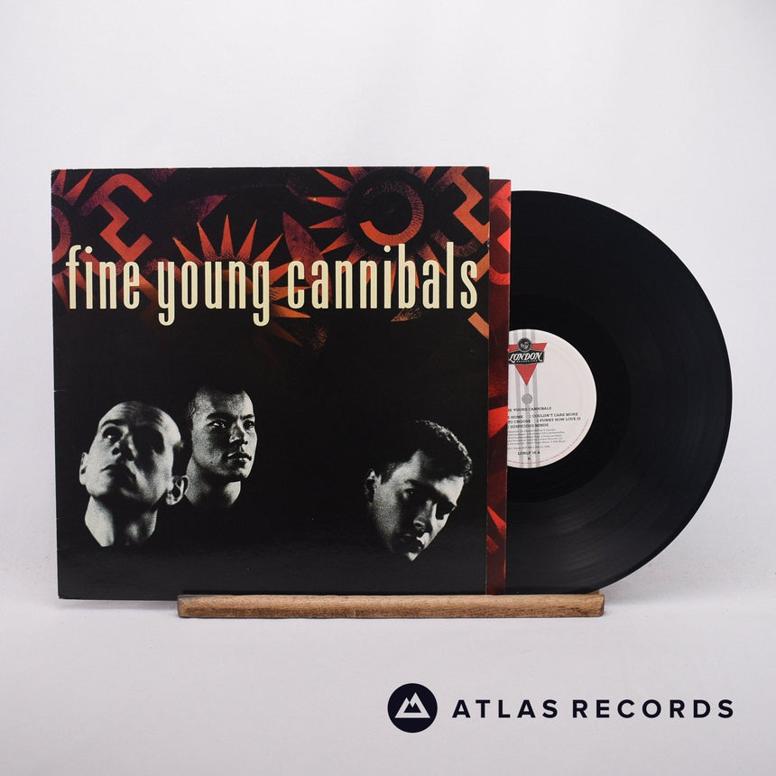 Fine Young Cannibals Fine Young Cannibals LP Vinyl Record - Front Cover & Record