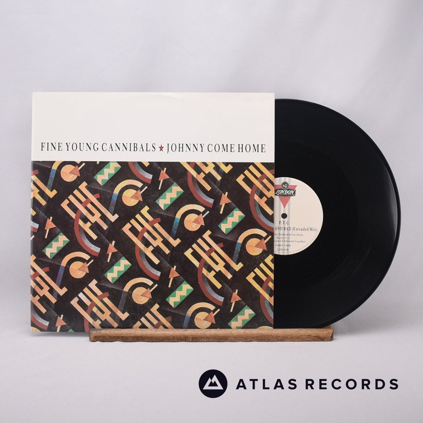 Fine Young Cannibals Johnny Come Home 12" Vinyl Record - Front Cover & Record