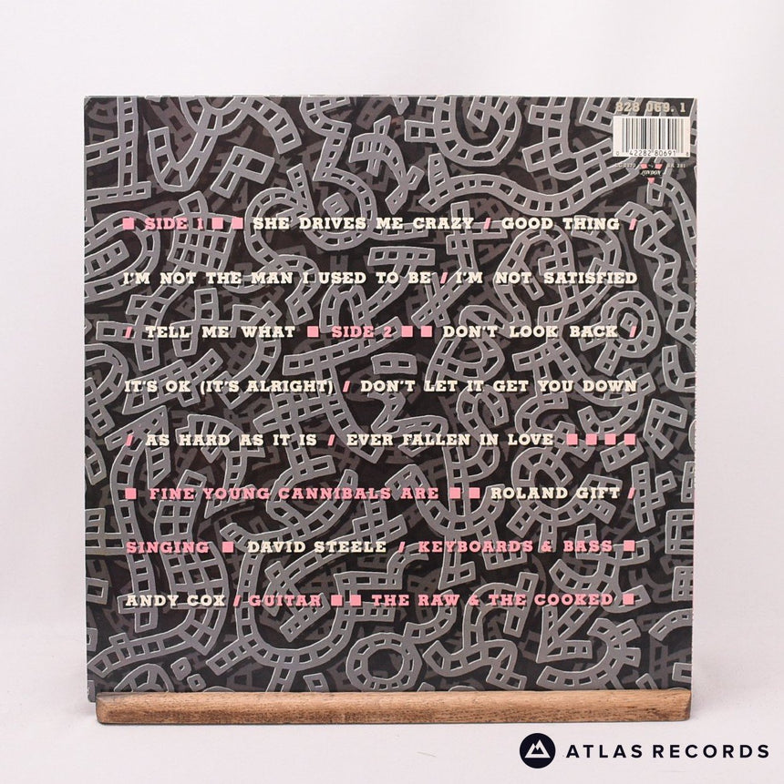 Fine Young Cannibals - The Raw & The Cooked - LP Vinyl Record - EX/EX