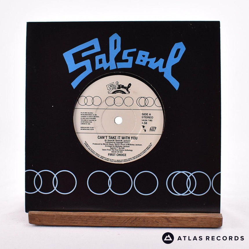 First Choice Can't Take It With You 7" Vinyl Record - In Sleeve