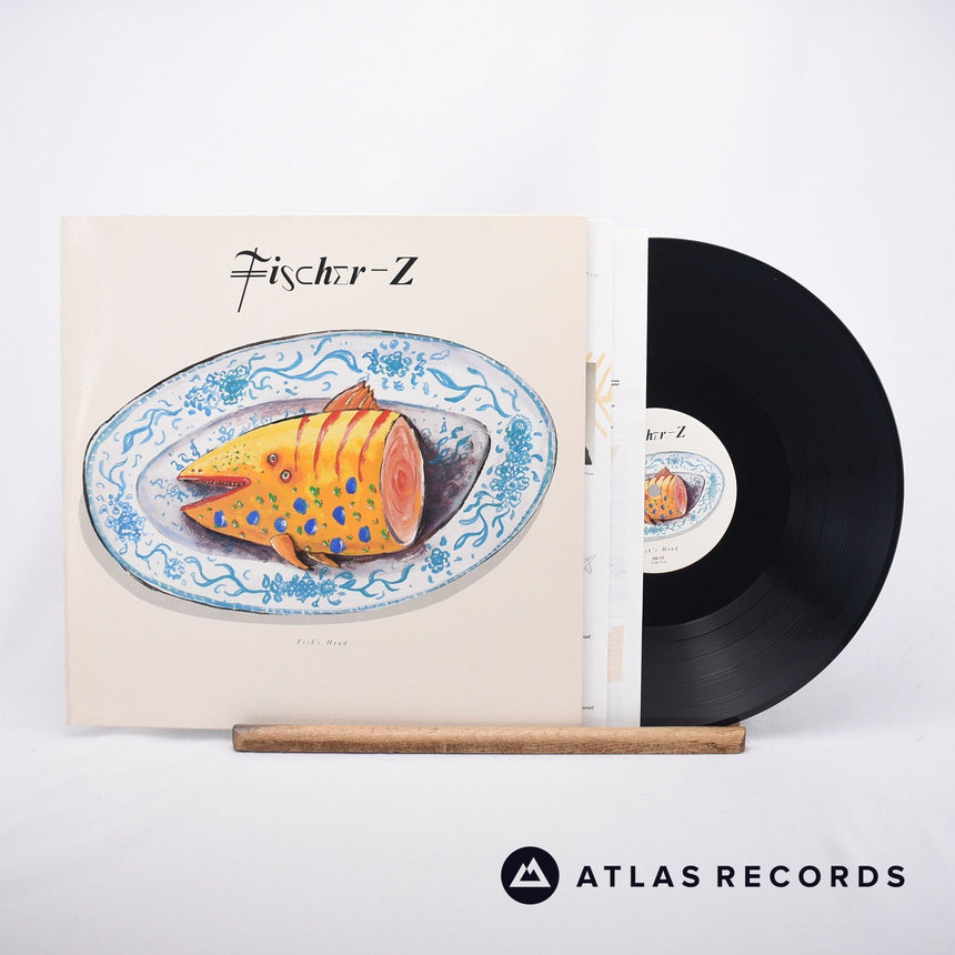 Fischer-Z Fish's Head LP Vinyl Record - Front Cover & Record