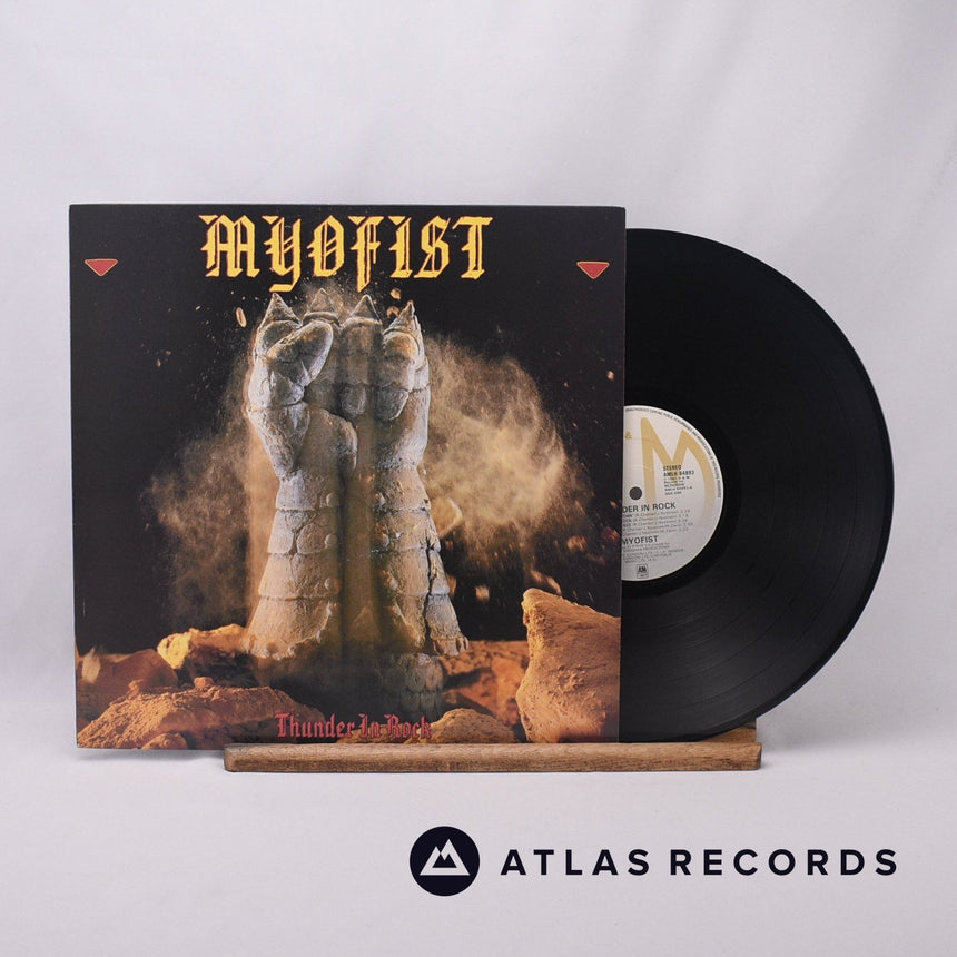 Fist Thunder In Rock LP Vinyl Record - Front Cover & Record
