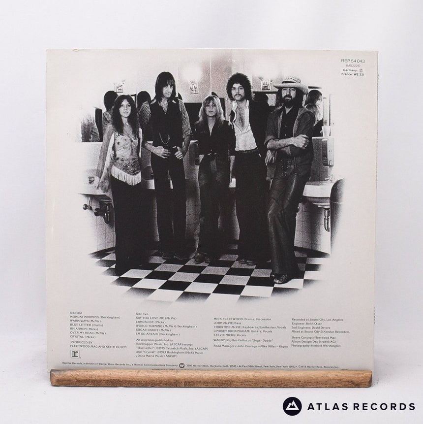 Fleetwood Mac - Fleetwood Mac - Lyric Sheet A4 B2 LP Vinyl Record - VG+/EX