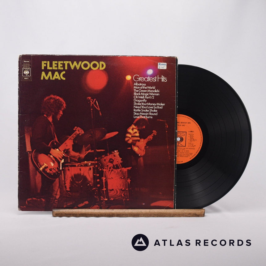 Fleetwood Mac Fleetwood Mac Greatest Hits LP Vinyl Record - Front Cover & Record