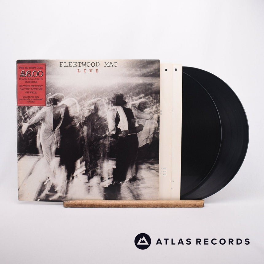 Fleetwood Mac Fleetwood Mac Live 2 x LP Vinyl Record - Front Cover & Record