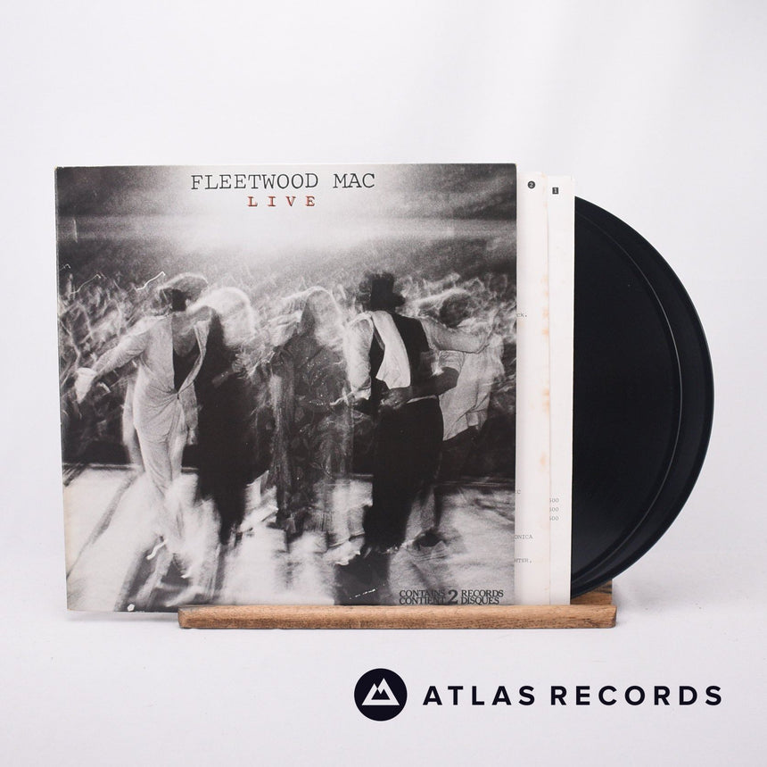 Fleetwood Mac Fleetwood Mac Live 2 x LP Vinyl Record - Front Cover & Record